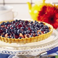 Blueberry-Pear Tart Blueberry-Pear Tart