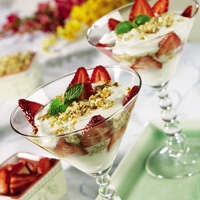 Honey Granola with Yogurt Honey Granola with Yogurt