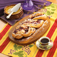 Walnut-Cranberry Twist Danish Walnut-Cranberry Twist Danish