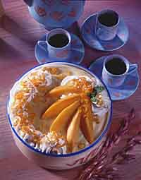 Mango-Orange Mousse Mango-Orange Mousse