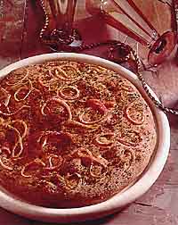 Cheesy Onion Focaccia Cheesy Onion Focaccia