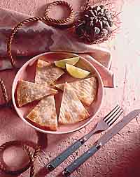 Oven-Fried California Quesadillas Oven-Fried California Quesadillas