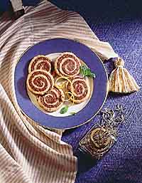 Mint Chocolate Pinwheels Mint Chocolate Pinwheels