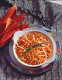 Savory Matchstick Carrots Savory Matchstick Carrots