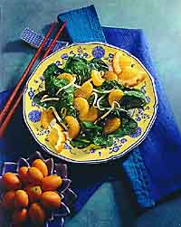 Wilted Spinach Mandarin Wilted Spinach Mandarin