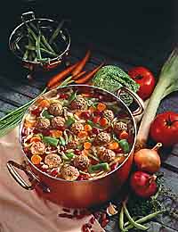 Italian-Style Meatball Soup Italian-Style Meatball Soup