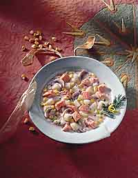 Dilled Salmon Mushroom Chowder Dilled Salmon Mushroom Chowder