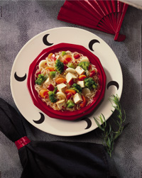 Bean Threads with Tofu and Vegetables Bean Threads with Tofu and Vegetables
