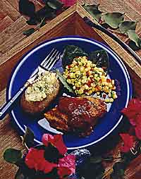 Grilled Chicken with Southern Barbecue Sauce Grilled Chicken with Southern Barbecue Sauce