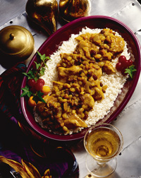 Chicken and Curried Fruit Chicken and Curried Fruit
