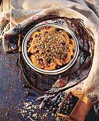 Peach and Blueberry Crisp Peach and Blueberry Crisp