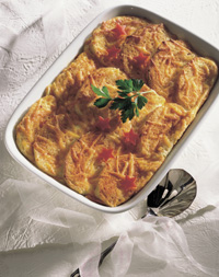 Cheddar Cheese Strata Cheddar Cheese Strata