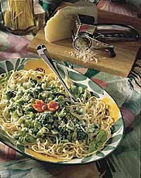 Saucy Broccoli and Spaghetti Saucy Broccoli and Spaghetti