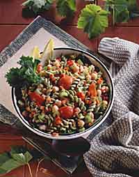Garbanzo Pasta Salad Garbanzo Pasta Salad