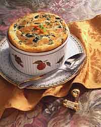 Classic Spinach Soufflé Classic Spinach Soufflé