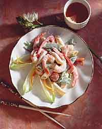 Oriental Shrimp and Pasta Salad Oriental Shrimp and Pasta Salad