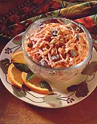 Carrot Raisin Salad with Citrus Dressing Carrot Raisin Salad with Citrus Dressing