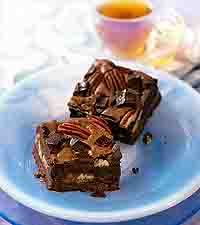 Chunky Caramel Nut Brownies Chunky Caramel Nut Brownies