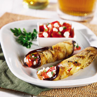 Grilled Eggplant Roll-Ups Grilled Eggplant Roll-Ups
