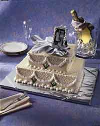 Silver Anniversary Cake Silver Anniversary Cake