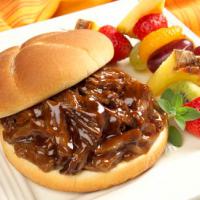 Pulled Barbecue Beef Sandwiches Pulled Barbecue Beef Sandwiches