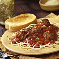 Red-and-Ready Spaghetti and Meatballs Red-and-Ready Spaghetti and Meatballs