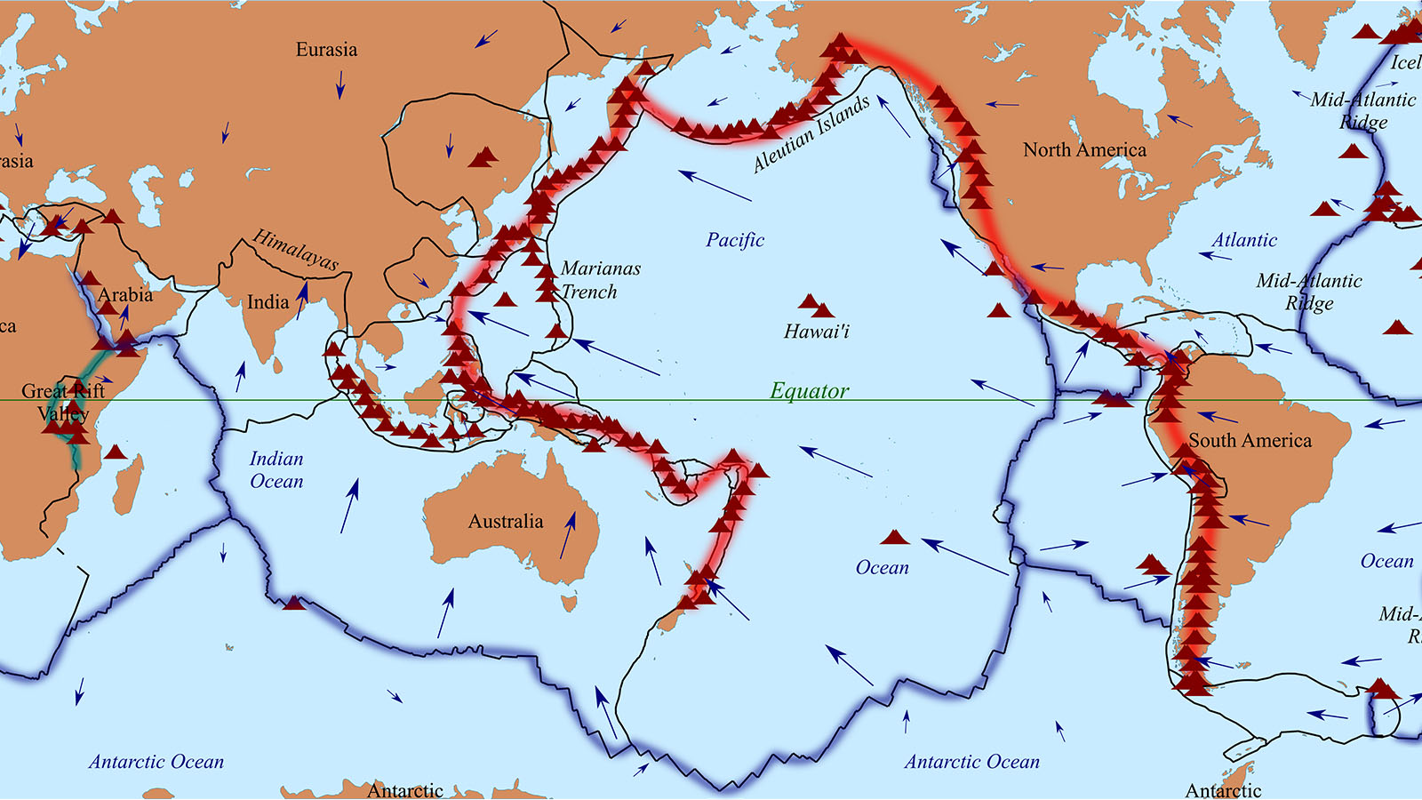 pacific ring of fire diagram