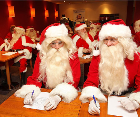 Mall Santas And Letters To Santa How Santa Claus Works