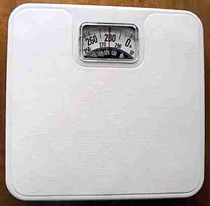  Body Weight Bathroom Scale - Manual Mechanical Analog