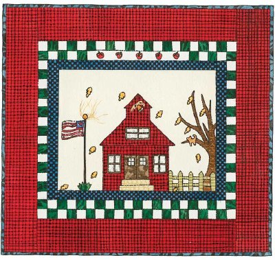 School Days Quilted Wall Hanging Pattern