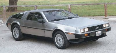 DeLorean sports car