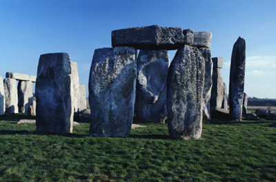 The rocks of Stonehenge were shaped by people of the Bronze Age using hammers the size of footballs.