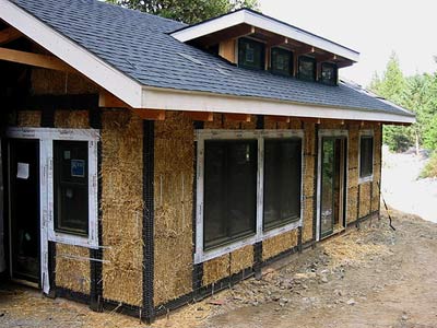 Why Build A Straw Bale House Straw Bale House Howstuffworks