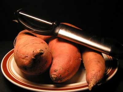 Sweet potatoes are packed with beta-carotene.