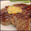 Grilled T-Bone Steaks with Chipotle and Cilantro Butter Grilled T-Bone Steaks with Chipotle and Cilantro Butter