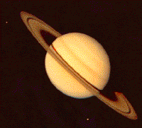 This is about the size of the image of Saturn in my telescope.